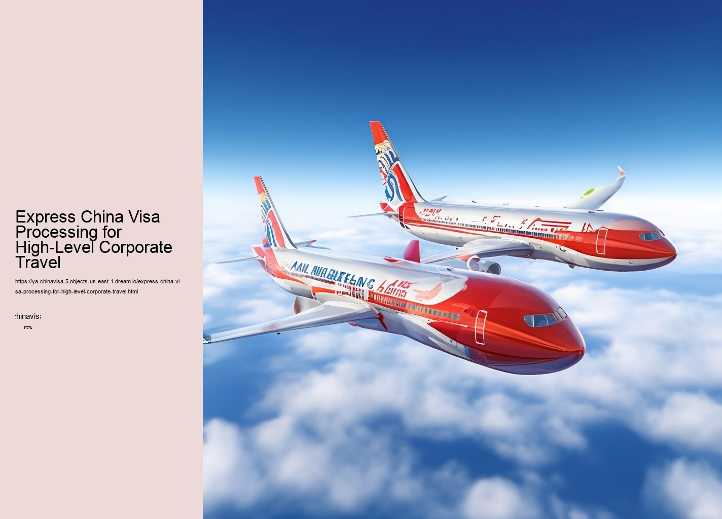 Express China Visa Processing for High-Level Corporate Travel